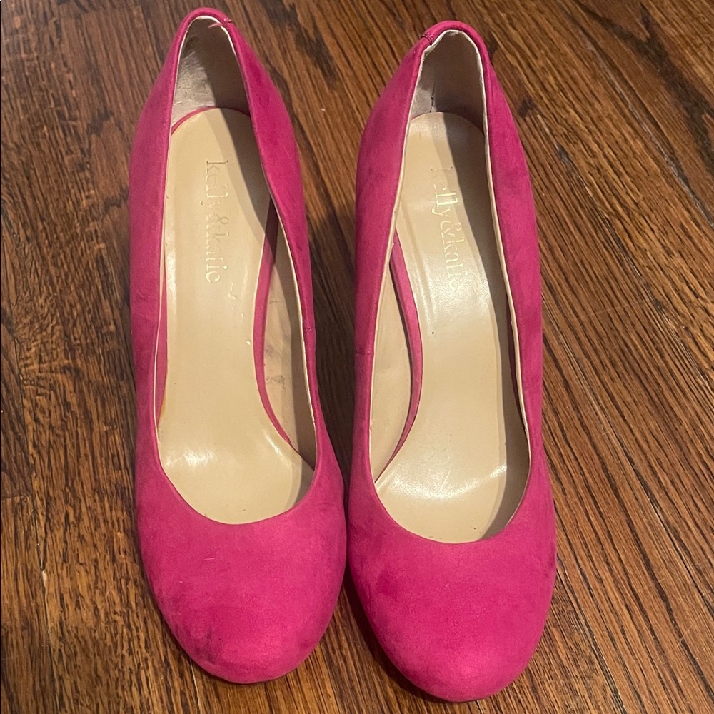 Kelly & Katie Vibrant Pink Heels